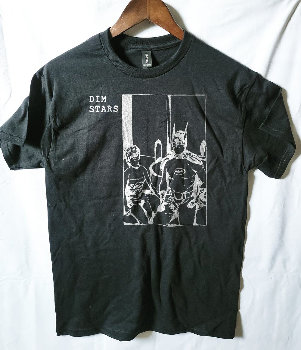 Dim Stars band t shirt Size Medium Black